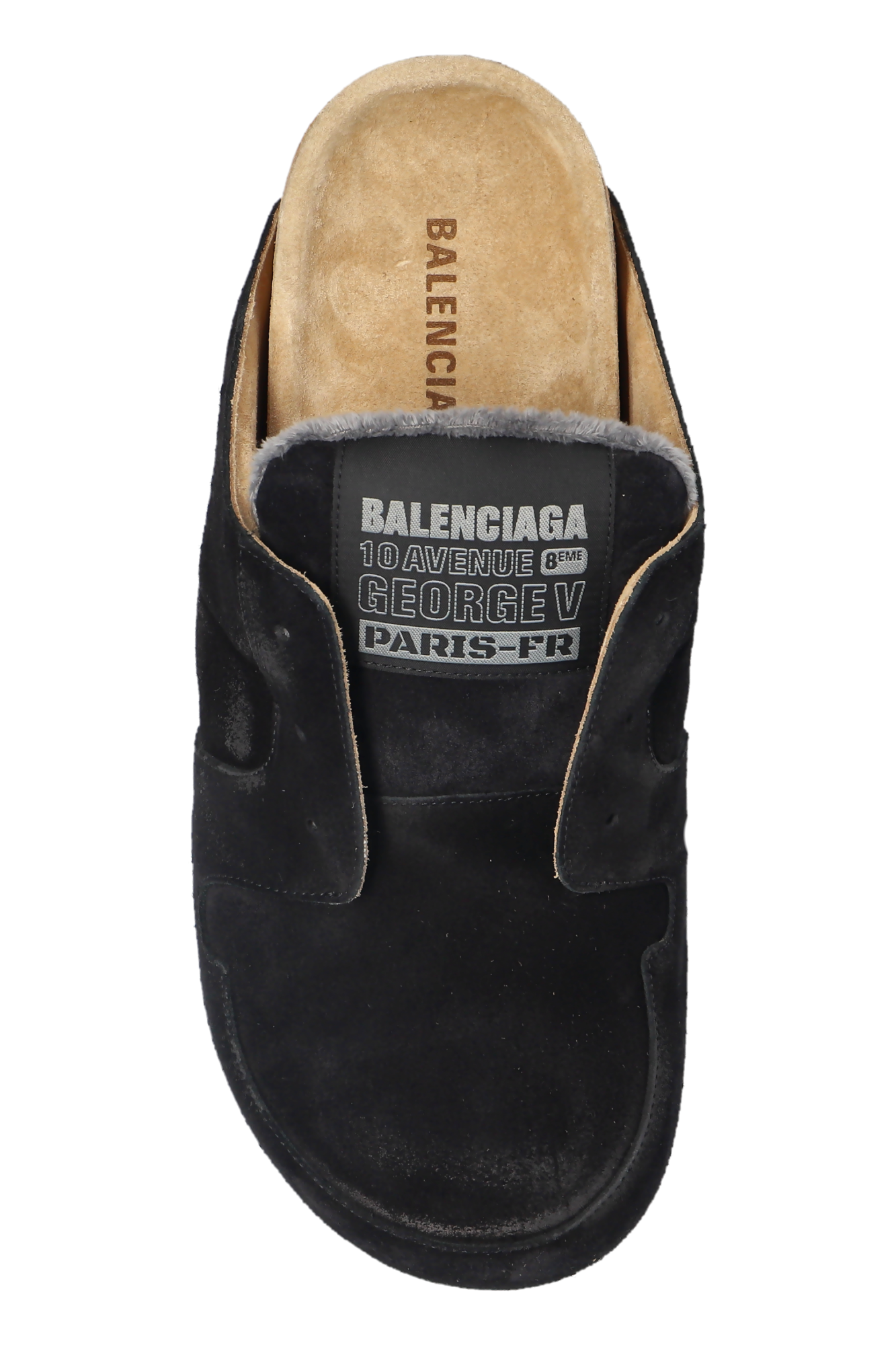 Balenciaga Suede slides 